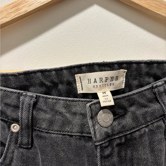 Harper Heritage Black Denim Jeans - Picture 2 of 6